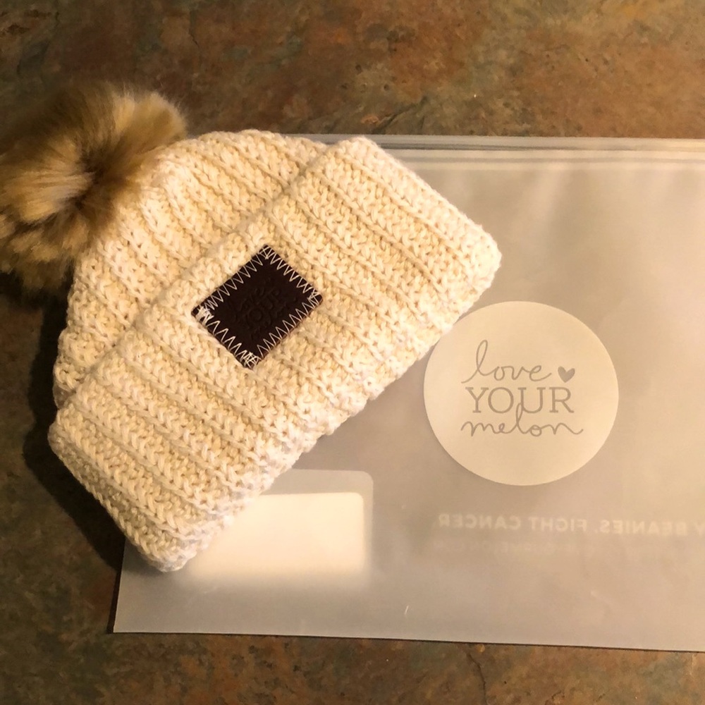 Love Your Melon Baby Pom Hat